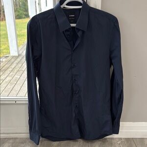Dark Blue Long Sleeve Shirt